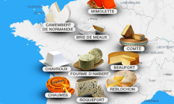 Top 10 queijos franceses – parte 1